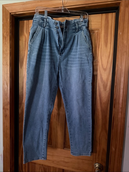 Sara Denim - Sara High-Waist Light Blue Denim Jeans